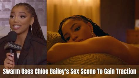 chloe swarm scene|Chloe Bailey's Graphic 'Swarm' Sex Scene Sparks Huge.